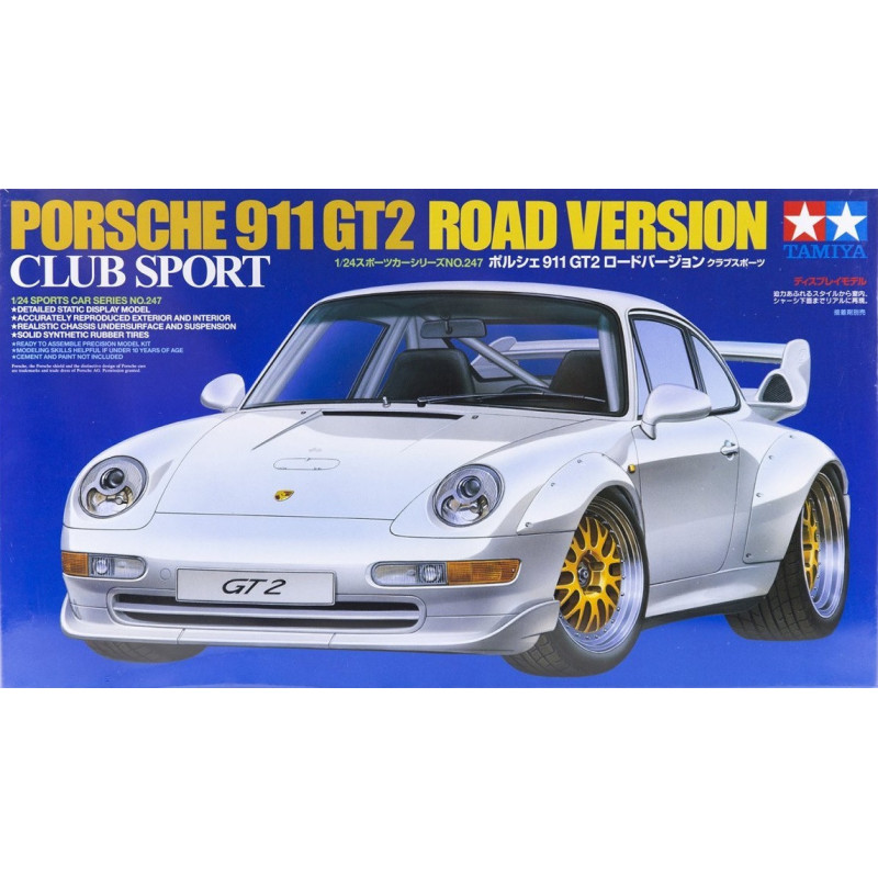 1:24 Tamiya 24247 - Porsche 911 GT2 Road Version