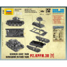 1:100 Zvezda 6130 - German light tank Pz.Kpfw 38 (t)