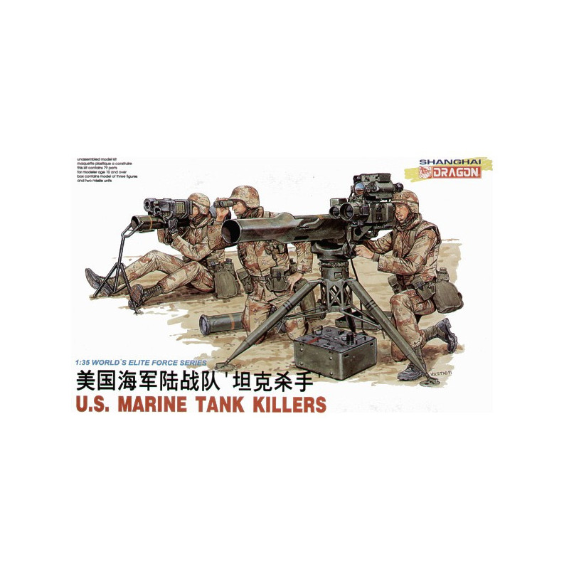 1:35 Dragon 3012 US Marine Tank Killers