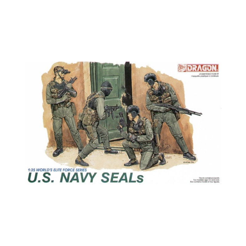 1:35 Dragon 3017 U.S. Navy Seals