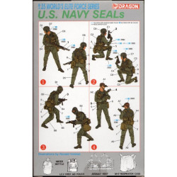 1:35 Dragon 3017 U.S. Navy Seals