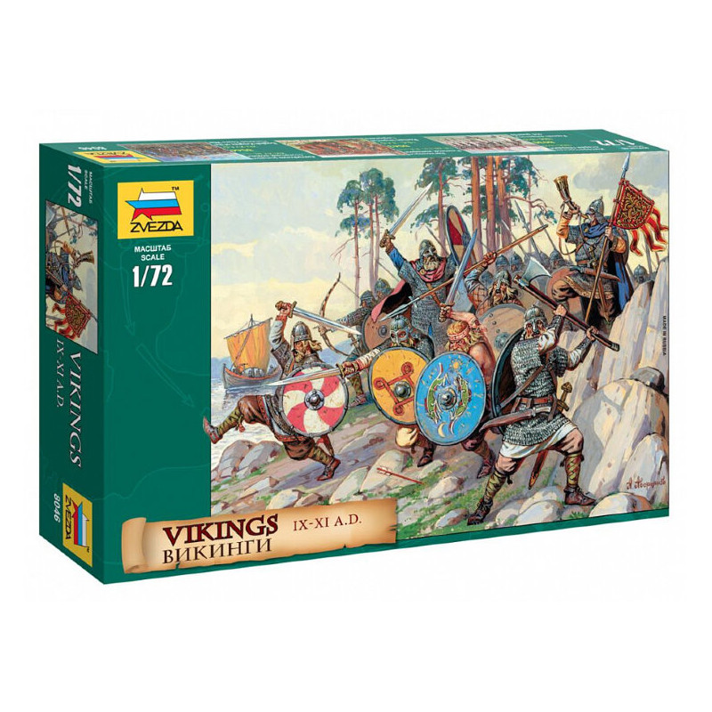 1:72 Zvezda 8046 Vikings, IX-XI m.ē.