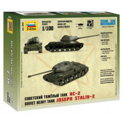 1:100 Zvezda 6201 IS-2 smagais padomju tanks