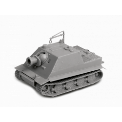 1:100 Zvezda 6205 Vācu smagais triecienlielgabals 'Sturmtiger'