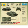 1:100 Zvezda 6211 - Pašgājējs lielgabals Su-100