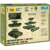 1:100 Zvezda 6246 - T-26 mod.1933 padomju vieglais tanks