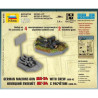 1:72 Zvezda 6106 German Machinegun MG-34 with Crew 1939-1942