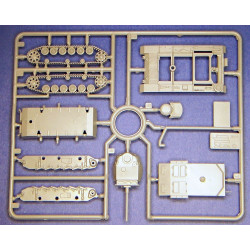 1:100 Zvezda Vācu liesmu metēja tanks Pz.Kpfw. III