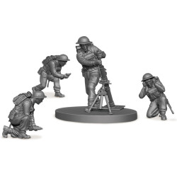 1:72 Zvezda 6168 - Britu 3 collu mīnmetējs ar apkalpi, 1939.–1942. g.