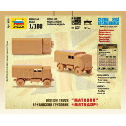 1:100 Zvezda 6175 - Britu kravas automašīna "Matador"