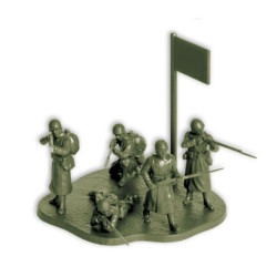 1:72 Zvezda 6197 - Советская пехота (зимняя форма) 1941-1942 гг.