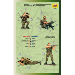 1:35 Zvezda 3570 - Krievijas īpašie spēki. Uguns atbalsta grupa