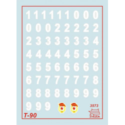 1:35 Zvezda 3573 - Krievijas galvenais kaujas tanks T-90