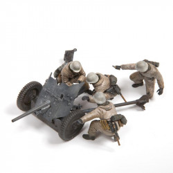 1:35 Zvezda 3610 Vācu prettanku lielgabals PAK-36 (3,7 cm) ar apkalpi