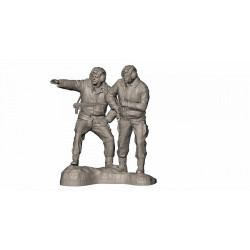 1:35 Zvezda 3615 Krievu mūsdienu tanku apkalpe