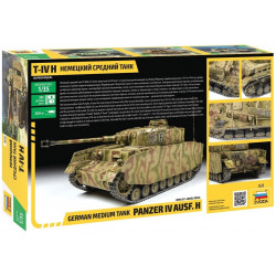 1:35 Zvezda 3620 - Panzer IV Ausf.H Vācu vidēja lieluma tanks
