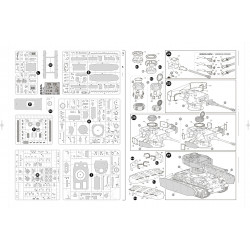 1:35 Zvezda 3620 - Panzer IV Ausf.H Vācu vidēja lieluma tanks