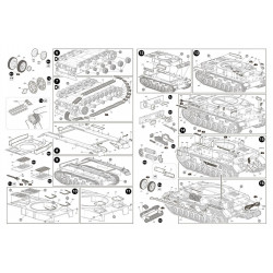 1:35 Zvezda 3620 - Panzer IV Ausf.H Vācu vidēja lieluma tanks