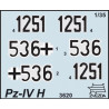 1:35 Zvezda 3620 - Panzer IV Ausf.H Vācu vidēja lieluma tanks