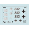 1:35 Zvezda 3646 - Vācu smagais tanks T-VI TIGER I Ausf. E (Early Production)