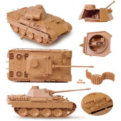 1:35 Zvezda 3678 Pz.Kpfw. V Panther (Ausf. D)