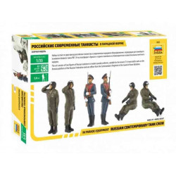 1:35 Zvezda 3685 Mūsdienu krievu tanku apkalpes parādē