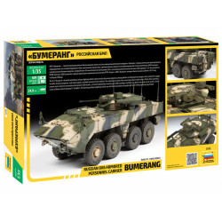 1:35 Zvezda 3696 Бронетранспортер «Бумеранг» / 'Bumerang' Russian 8x8 Armored Personnel Carrier