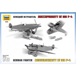1:48 Zvezda 4806 Messerschmitt Bf 109 F-4