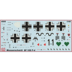 1:48 Zvezda 4806 Messerschmitt Bf 109 F-4