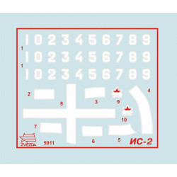 1:72 Zvezda 5011 Soviet Heavy Tank IS-2 Stalin