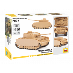 1:72 Zvezda 5017 Panzer IV Ausf.H German Medium Tank