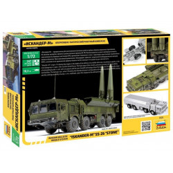 1:72 Zvezda 5028 ISKANDER-M SS-26 Stone Russian ballistic missile system 9K720