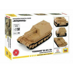 1:72 Zvezda 5041 Ferdinand Sd.Kfz.184 German Tank Destroyer