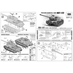1:72 Zvezda 5054 ISU-122 Soviet Tank Destroyer