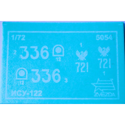 1:72 Zvezda 5054 ISU-122 Soviet Tank Destroyer