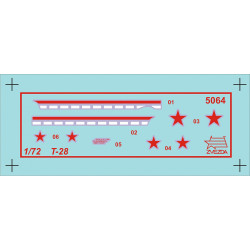 1:72 Zvezda 5064 T-28 Soviet Medium Tank WW II