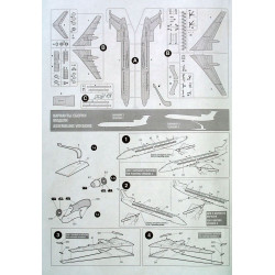 1:144 Zvezda 7004 Russian Airliner TU-154M