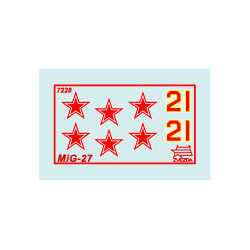 1:72 Zvezda 7228 МиГ-27 / MiG-27 FLOGGER-D Soviet Fighter-Bomber
