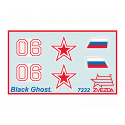 1:72 Zvezda 7232 Kamov Ka-58 'BLACK GHOST' Russian Stealth Helicopter