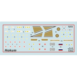 1:72 Zvezda 7272 Kamov Ka-50 Sh Night Hunter Hokum Russian Attack Helicopter