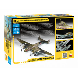 1:72 Zvezda 7283 Soviet Dive Bomber Petlyakov Pe-2