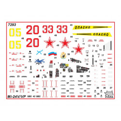 1:72 Zvezda 7293 MI-24V/VP Hind E Soviet Attack Helicopter