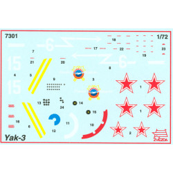 1:72 Zvezda 7301 Як-3 / Soviet Fighter YAK-3