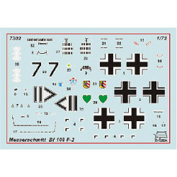 1:72 Zvezda 7302 Messerschmitt Bf 109F-2