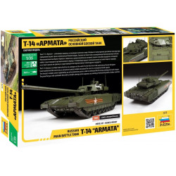 1:35 Zvezda 3670 T-14 Krievijas galvenais kaujas tanks