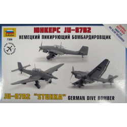 1:72 Zvezda 7306 Junkers JU-87 B2 STUKA German Dive Bomber