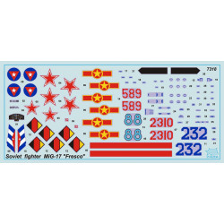 1:72 Zvezda 7318 Soviet fighter MiG-17 'Fresco'