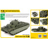 1:35 Zvezda 3667 - Padomju smagais tanks T-35