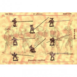 1:72 Orion DDS-72004 Landsknechts set.2 Pikemen XVI-XVII century