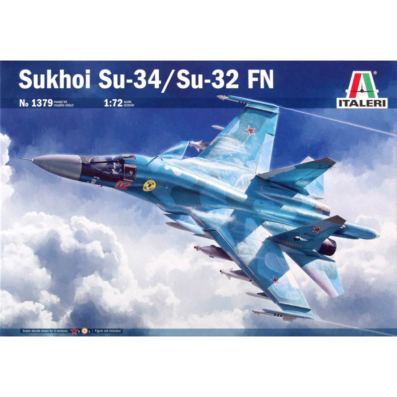 1:72 Italeri 1379 - Sukhoi Su-34 / Su-32 FN